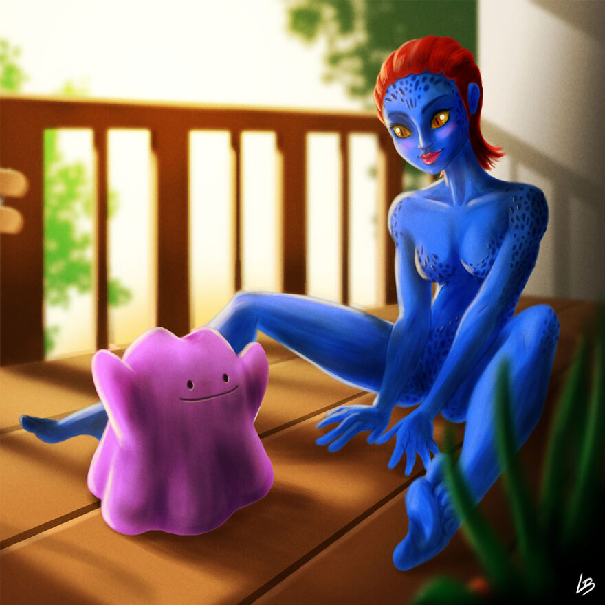 Mystique And Ditto