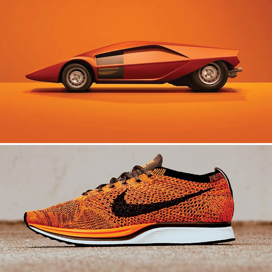 Nike Designer Proves That There Are Many Similarities Between Sport And The Automotive Industry