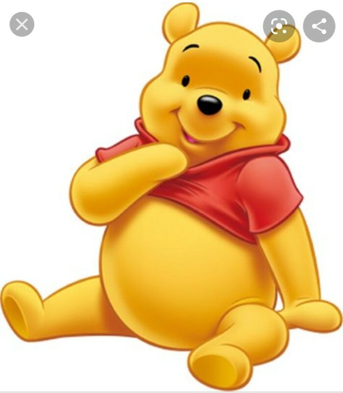 I Love Pooh Bear, He's Just So Mellowed Out And Cute 🥰🐻