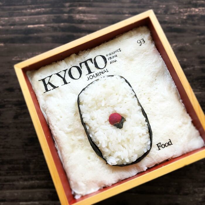 Bento artist creates creative lunchboxes featuring favorite TV shows, movies, manga, and more with detailed rice art.