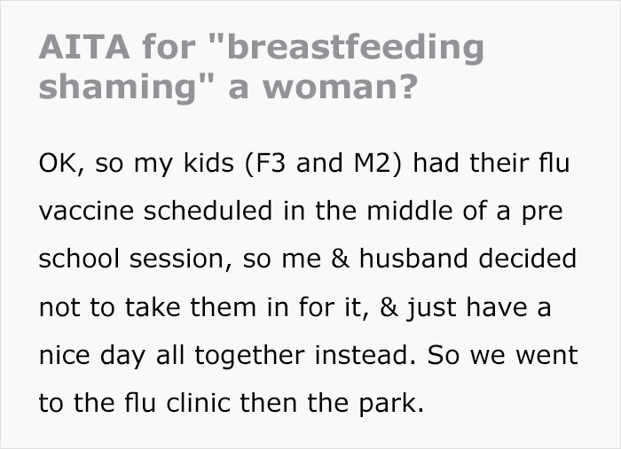 Breastfeeding Mom Points Out The Absurdity Of Being Shamed In A