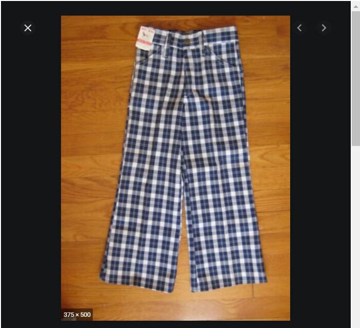 I Owned And Proudly Wore These Pants Along With The Matching Buster Brown Plaid Jacket!