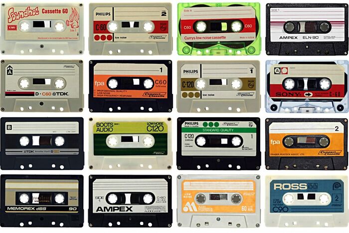 Mix Tapes On Casettes