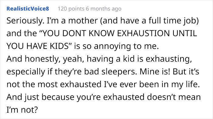 Childfree Woman Gets Laughed At For Saying She's Tired By Her Friends Who Have Kids, Calls Them Out