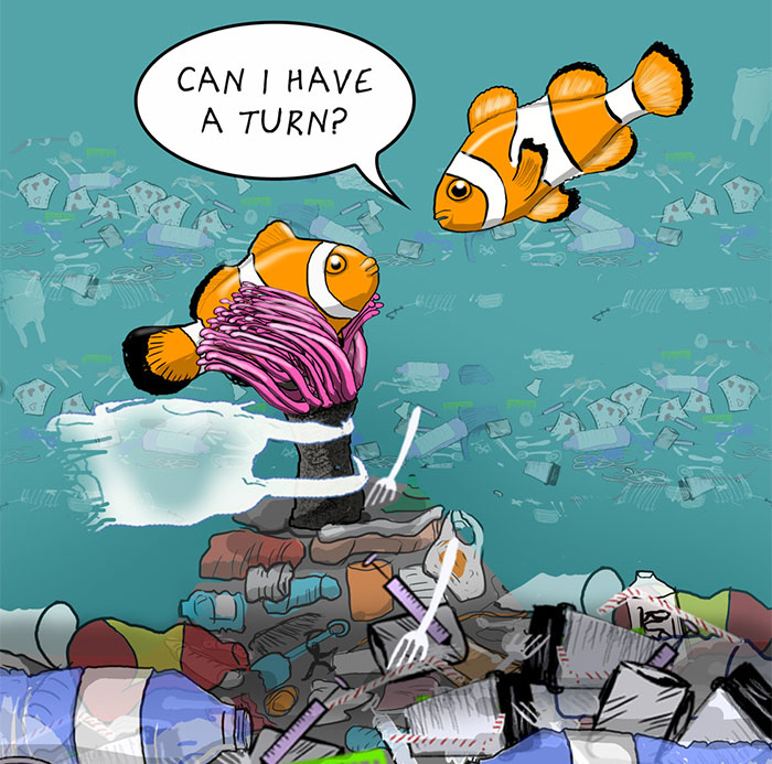 I Draw Comics To Show How Plastic Waste Affects Marine Life (30 Pics)