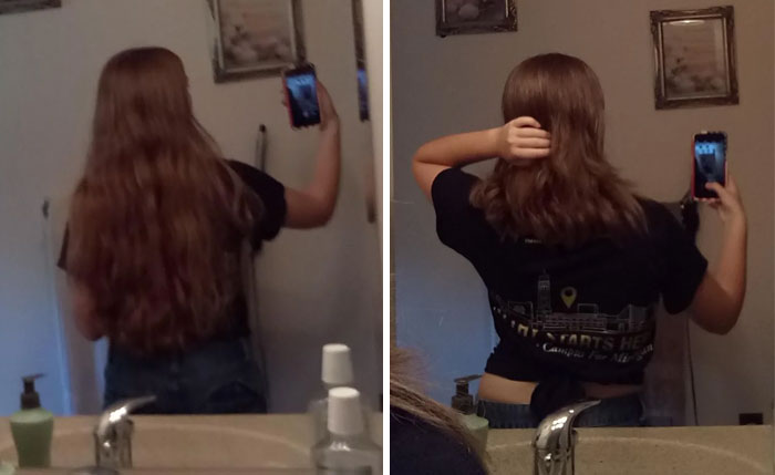 I Cut And Donated My Hair After 6 Years Of Growing It Out. I Feel So Much Lighter
