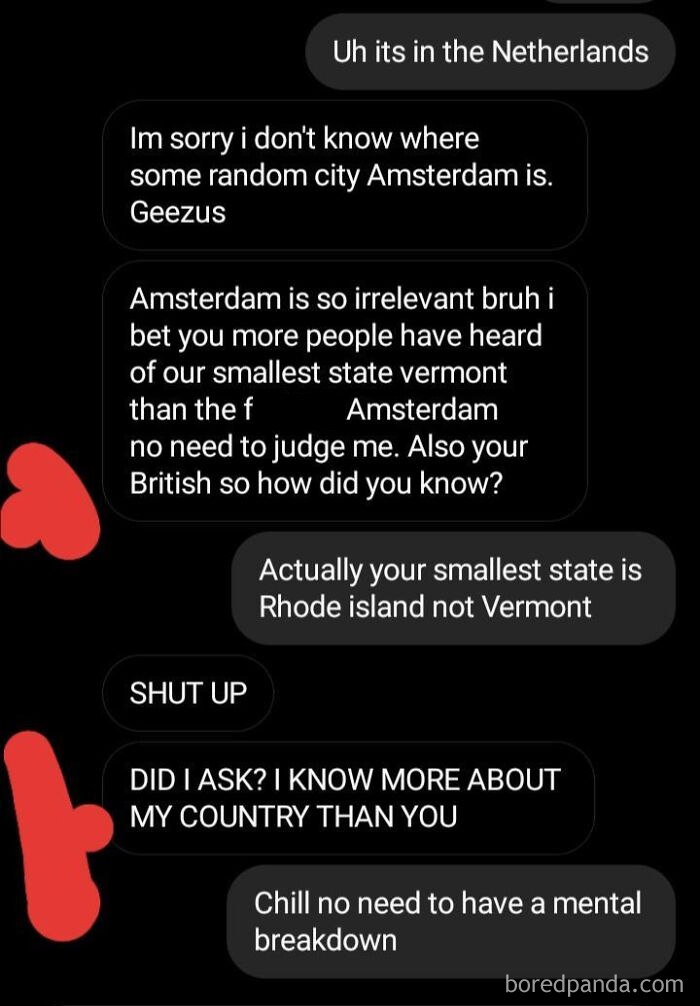 "More People Know About Our Smallest State Vermont Then The Amsterdam"