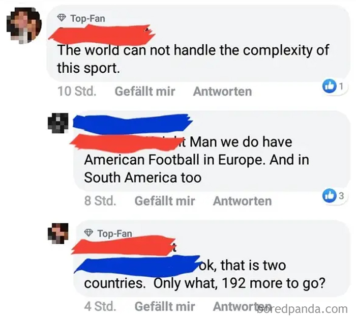 Only Americans Can Comprehend American Football