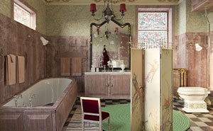 Here's How 6 Bathrooms From Famous Paintings Would Look In Real Life By Qssupplies