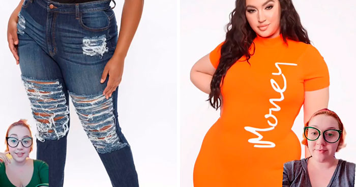 Woman Points Out Hilariously Bad ‘Fashion’ That Is Being Marketed To Plus-Sized Women By Fashion Nova (19 Pics)