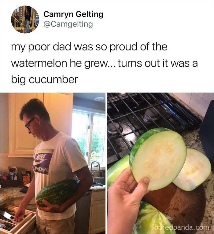 This Cucumber Mistaken For A Watermelon