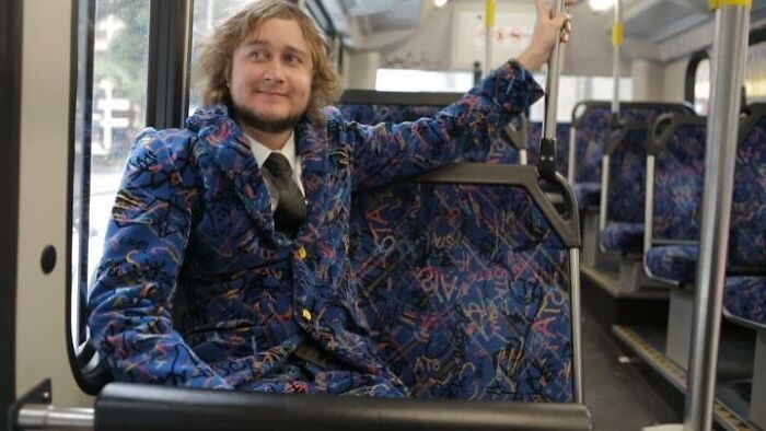 Traje de tela de tapicería de autobuses de Sydney