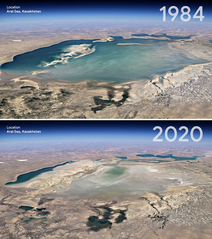 Mar de Aral, Kazajistán