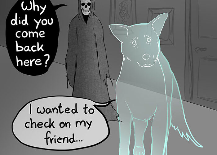 Artist Who Makes People Cry With Her Comics Released A Sequel To ‘Little Fish’ About The Spirit Of A Dog Visiting Its Owner Who Got A New Puppy