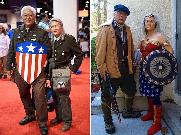 Old Married Couple Spend Their Retirement Cosplaying Together
