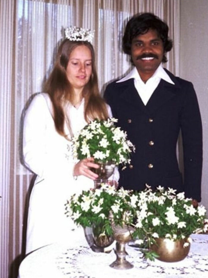In 1978, An Indian Man Travelled From India To Sweden On A Bicycle To Reunite With A Woman He Met While She Was On Vacation In India