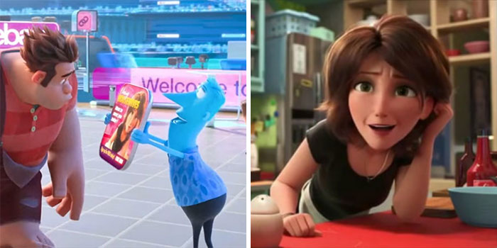 In "Ralph Breaks The Internet" (2018) The Woman On The "Sassy Housewife" Online Ad Is Aunt Cass From Big Hero 6