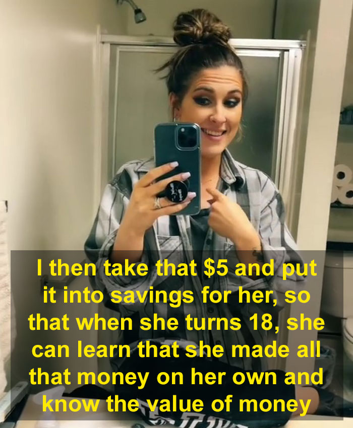 Video Of Mom Teaching Her 7 Y.O. Daughter The Value Of Money Gets 1.7M Likes