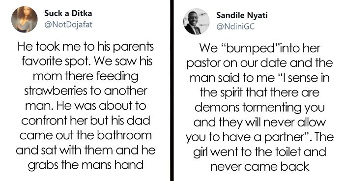 People Are Sharing What Happened During Their Most Awkward Dates (82 Tweets)