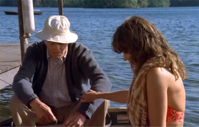 Henry Fonda y su hija Jane compartieron pantalla en En el Estanque Dorado (1981)
