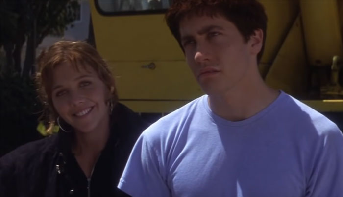 Jake Gyllenhaal y su hermana, Maggie, interpretaron a los hermanos Donnie y Elizabeth Darko en Donnie Darko (2001)