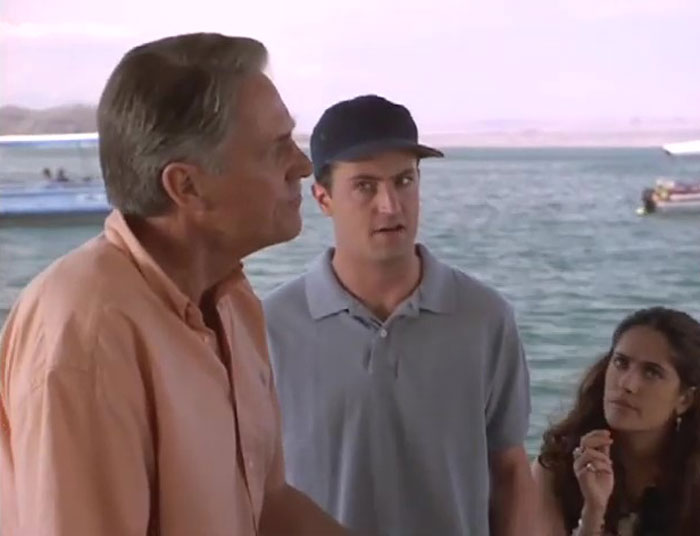 Matthew Perry y John Bennett Perry interpretaron a padre e hijo en Solo los Tontos se Enamoran (1997)