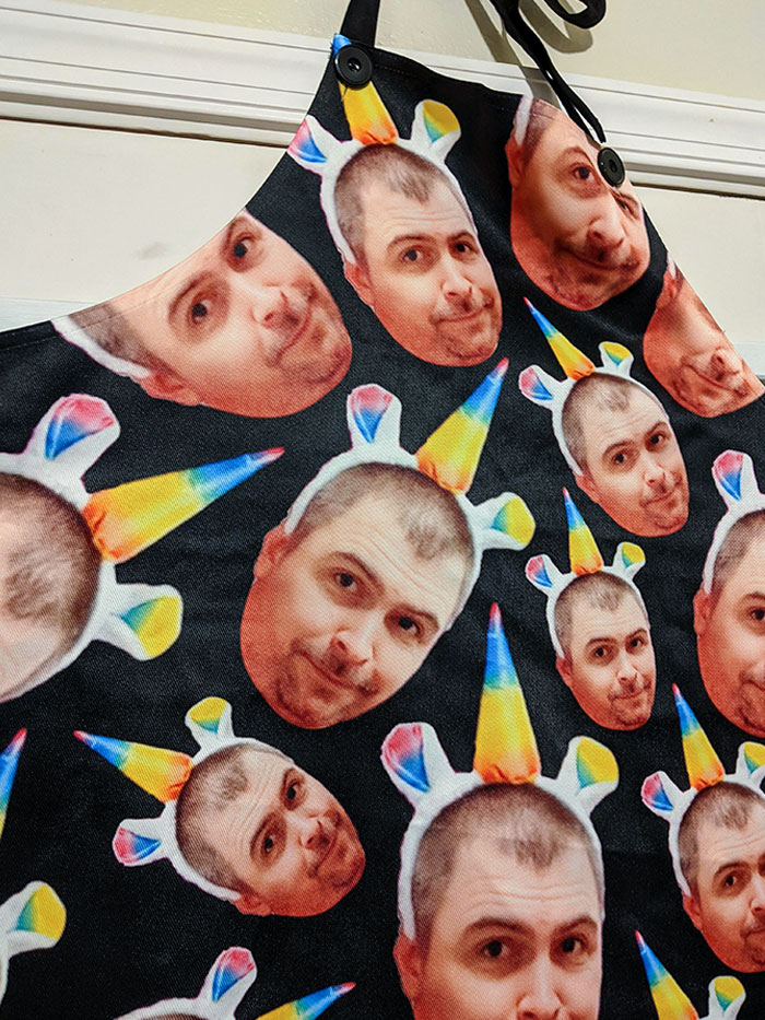 Etsy Shop Sent The Wrong Apron - Now I Have An Apron With This Random Guy's Face