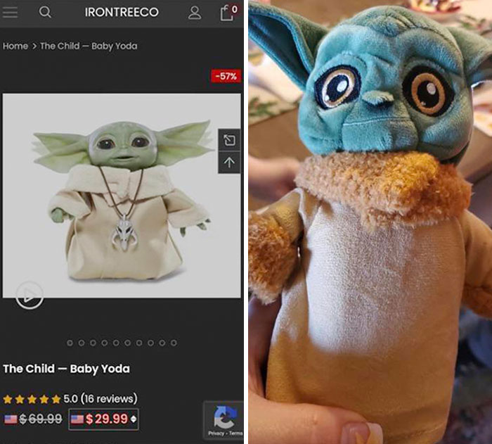 My Friend Ordered A Baby Yoda (Grogu) This Is What They Got