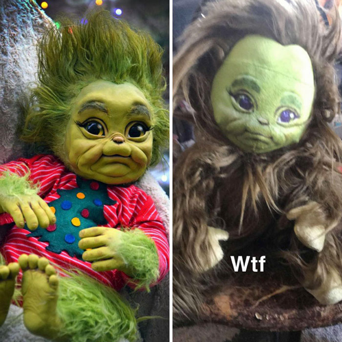 My Mom Ordered My Sister A “Realistic” Baby Grinch For Xmas