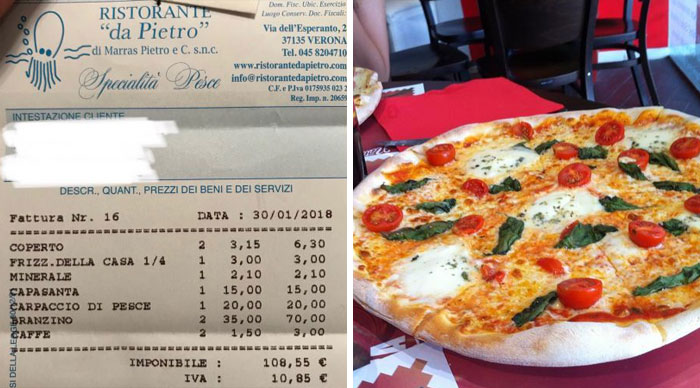 In Italy, Restaurants Include Service Charge