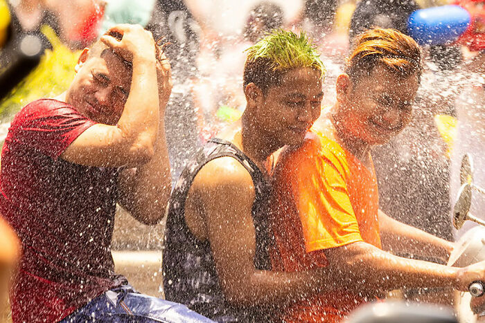 In Thailand, There Is A Nationwide Water Fight In April