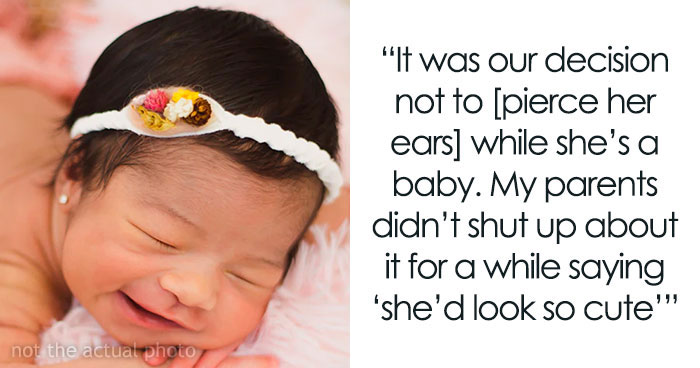 Grandparents Pierce Baby’s Ears Behind The Parents’ Back And Are Then Mad They Don’t Get To Babysit Anymore