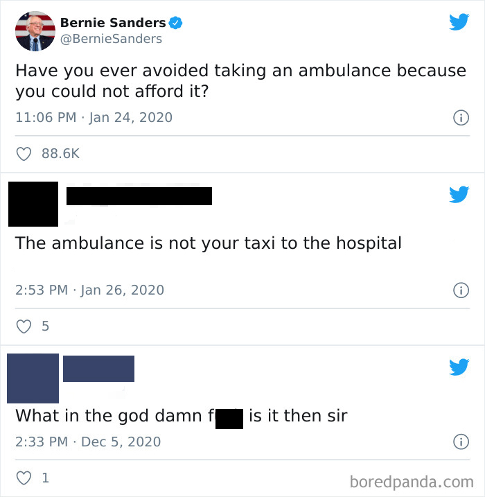 The Ambulance Is Not Your Taxi To The Hospital