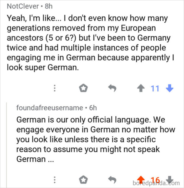 People Engaging Me In German Because I Look German