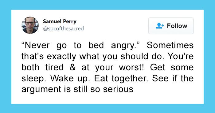 Someone Asks People To Share The Worst Marriage Advice They’ve Gotten, And They Deliver (30 Tweets)