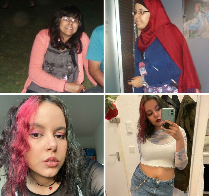 13 To 23! Lost The Weird Frames And Bangs, Gained Some Style And Confidence To Be Fully Myself