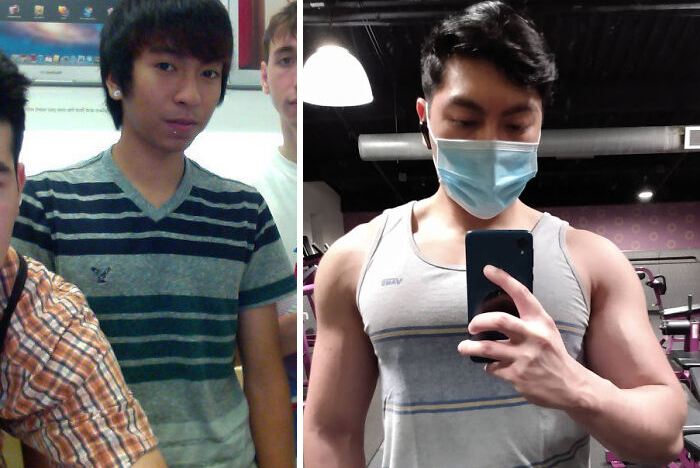 17 To 26 - From "Anorexic Nerd With Cringey Hair" To "Healthy Chad" (Jk Im Not A Chad)