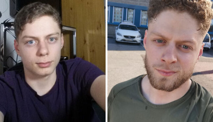 16 To 23... A Beard And Puberty Makes A World Of Difference