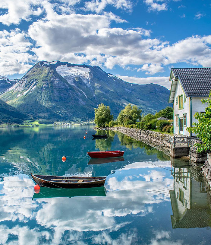 Oppstryn, Norway Looking Like A Dreamland