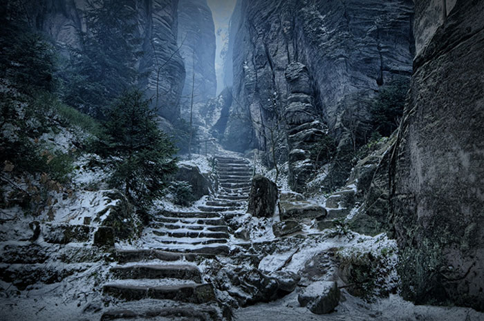 The Emperor's Corridor In The Czech Republic Looks Like A Real Life Skyrim