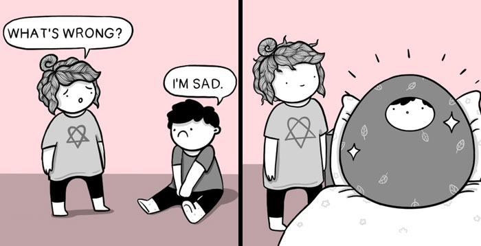 Artist Illustrates Her Daily Struggles And Life With Her Boyfriend In 30 Comics (New Pics)