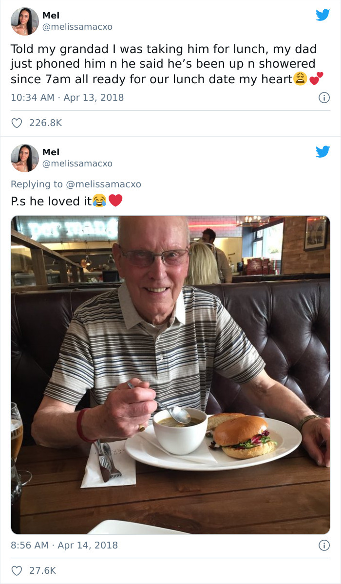 Lunch With Grandpa