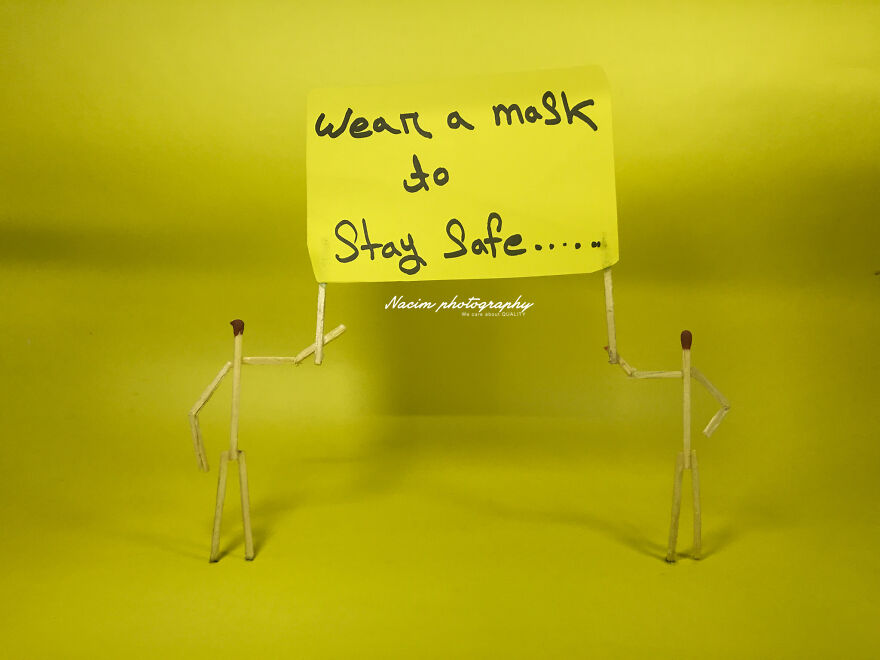 Wear A Mask To Stay Safe