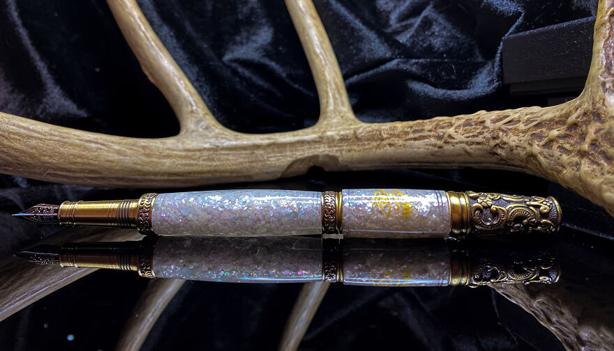 How To Make A Mother Of Pearl Victorian Fountain Pen