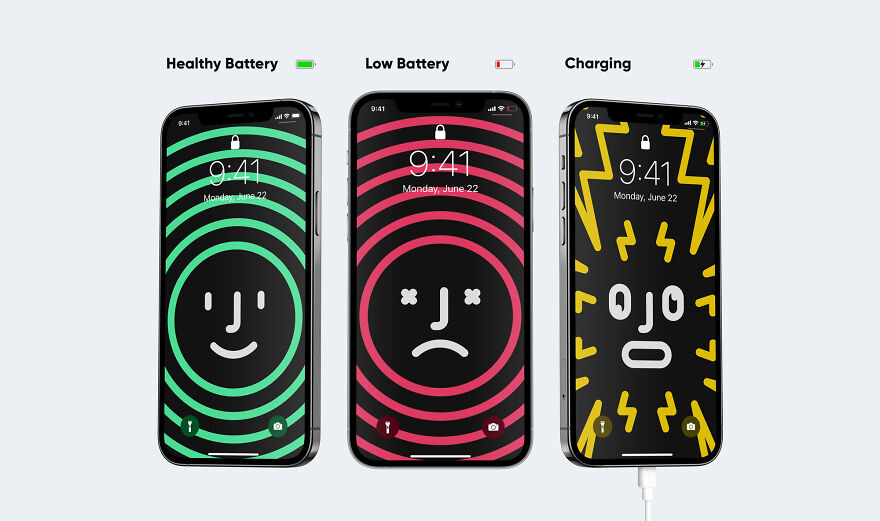 Power-Up Your Charging Experience With These Innovative Dynamic Wallpapers.