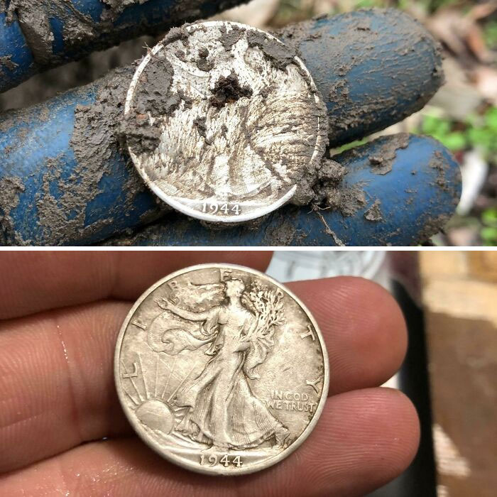 Dug This Up Yesterday In The First 15 Minutes Of Detecting. Pin Pointer Batteries Died Right After. Oklahoma