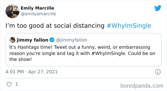 Jimmy Fallon Asks People On Twitter Why They Are Single, And Here Are 36 Of The Best Replies