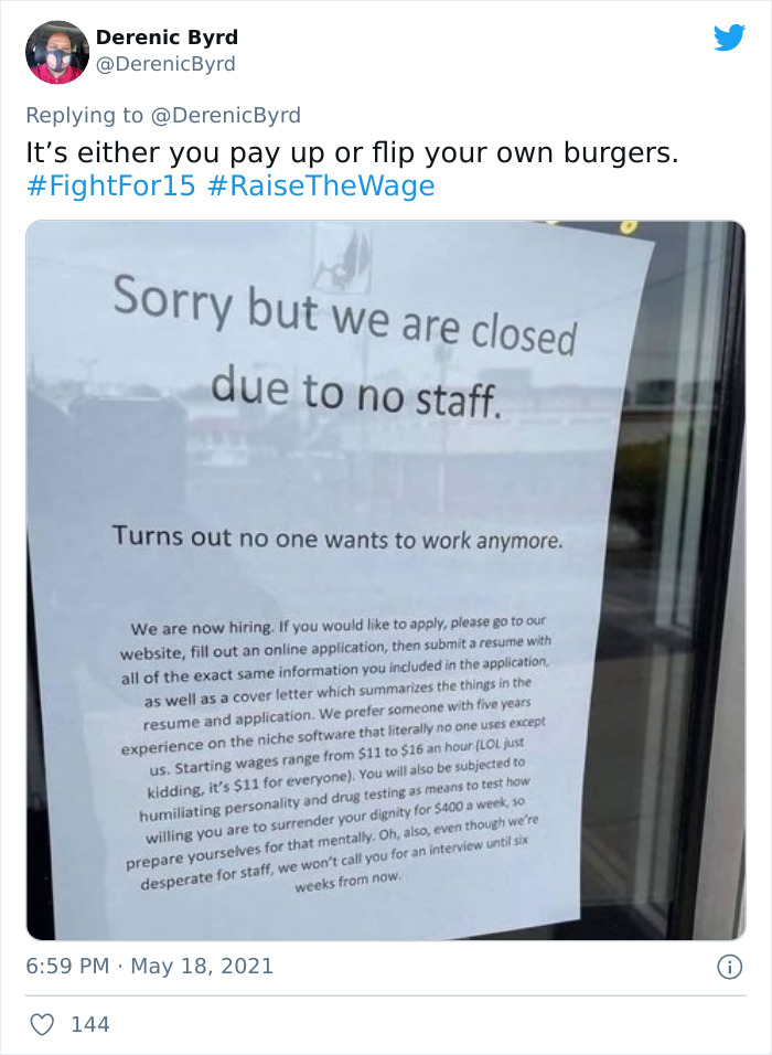 Restaurants And Stores In The US Are Finally Starting To Raise Salaries And People Share Their Thoughts On It