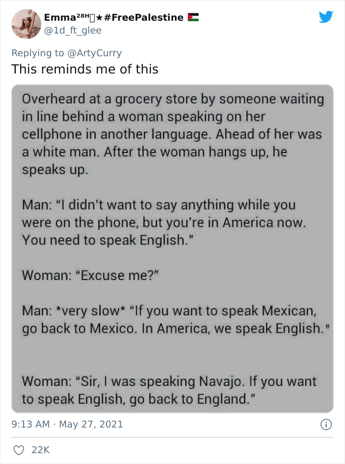 Folks Online Are Sharing Stories About The Times They Were Called Out For Not Speaking English In The US