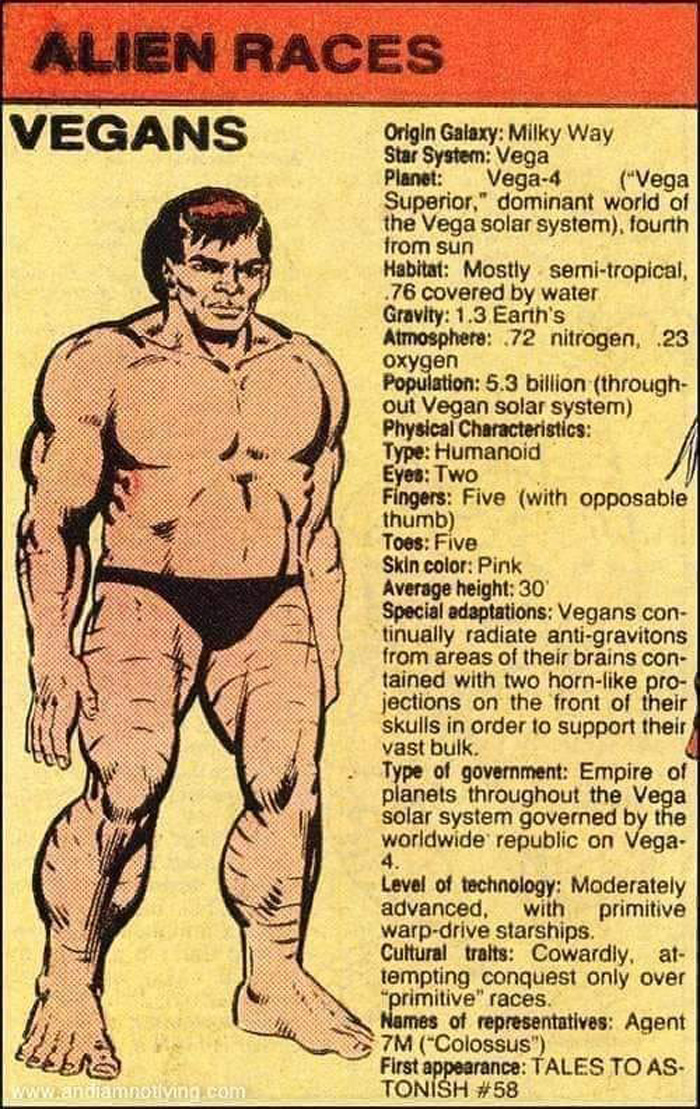 From An Old Marvel Universe Handbook